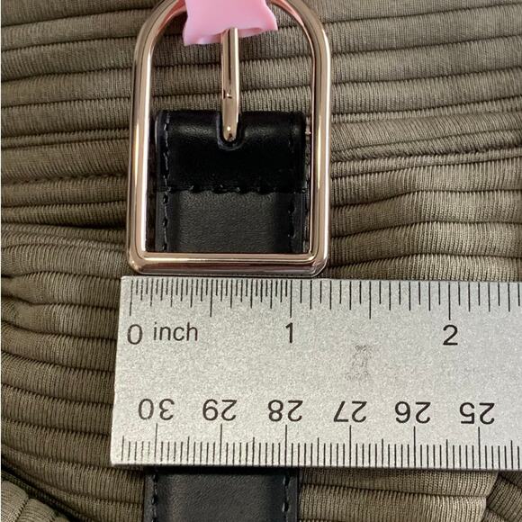 NWT Kate Spade Belt Leather Women Small Black Minimalist Staple Capsule MSRP $58 - Picture 8 of 10